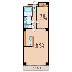 アヴォワール丸の内の物件間取画像